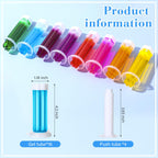Heigble 16 Pcs Flower Toilet Gels 224 Count 8 Kinds Stamp Bowl Gel Scent Toilet Stain Removal Cleaner Air Freshener Flower Stamps Pack for Bathtubs Bathroom