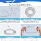 Hypolinx Polaris Compatible Pool Cleaner Hose Replacement – Gen2 30 Ft Feeder Hose for Polaris 280 380 180 & D45 – Tangle-Free Design (Not for 360)