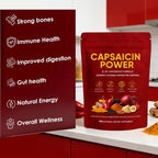 GXSAE Capsaicin Power - Cayenne Pepper Softgels Supplement, Supports Leg Vein, Digestive & Gut Health, with Vitamin D3+K2, Beetroot, Grape Seed and Other Extracts, 300 Capsules (1)