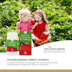 sc nutra Waterfall D-Mannose Children Strawberry - Kids D-Mannose Naturally sourced from Birch (Sweet Cures)
