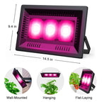 450W Outdoor Grow Lights, Full Spectrum LED Plant Light Waterproof