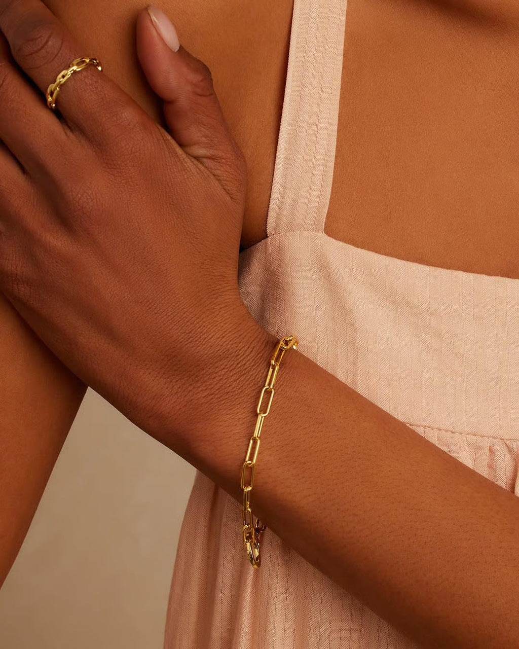 gorjana - Parker Bracelet 7 1/4-18k Gold Plated for Women