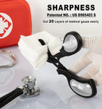 MEUUT Trauma Shears 2-Pack Medical Scissors Ambidextrous for Nurses EMT