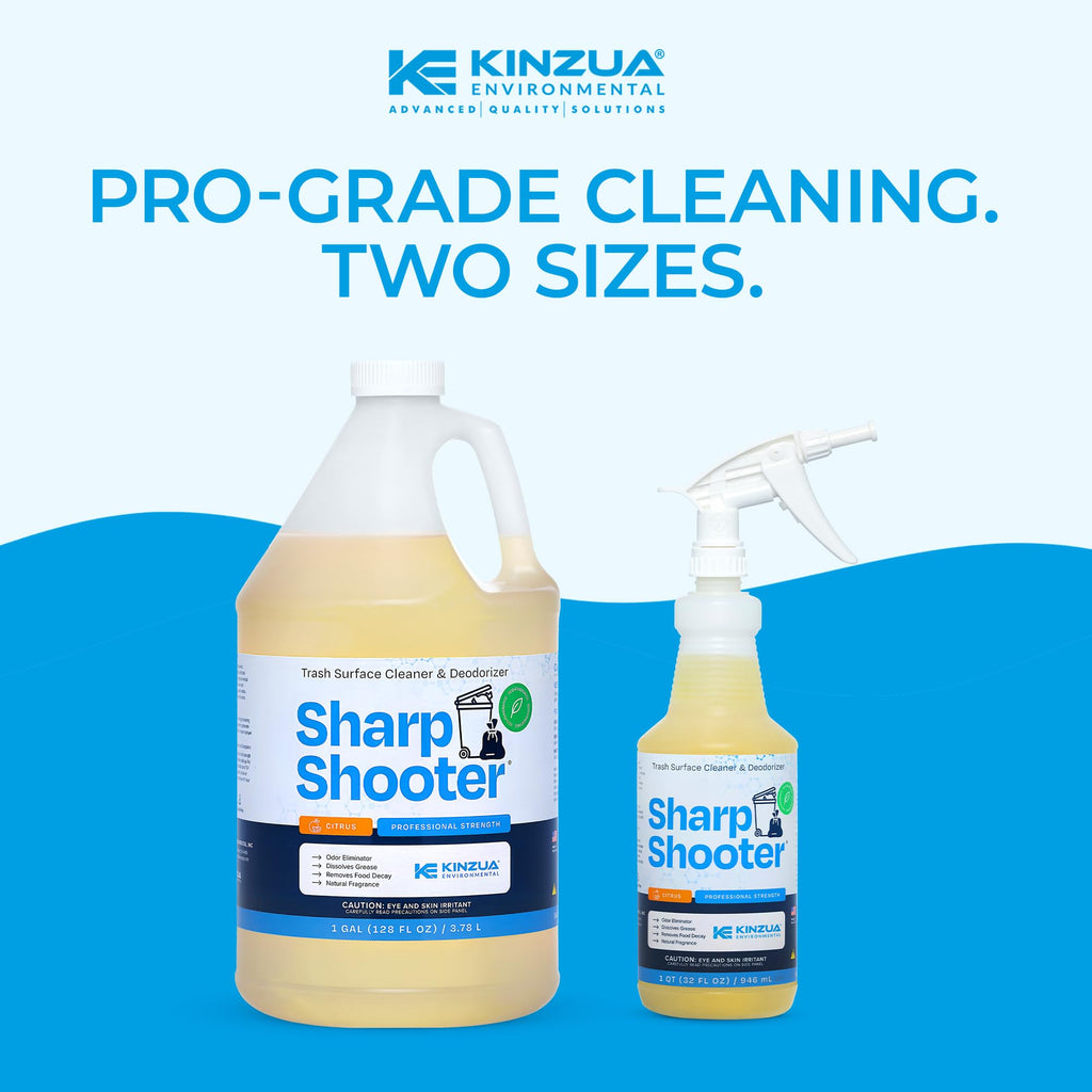 Discarder Sharpshooter, Heavy-Duty Trash Can Odor Eliminator & Degreaser, Garbage ...