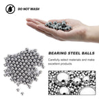 100 Pieces 1/2"(0.5'') Steel Bearing Balls Precision Bearing Steel Ball Assortment Kit(13mm)