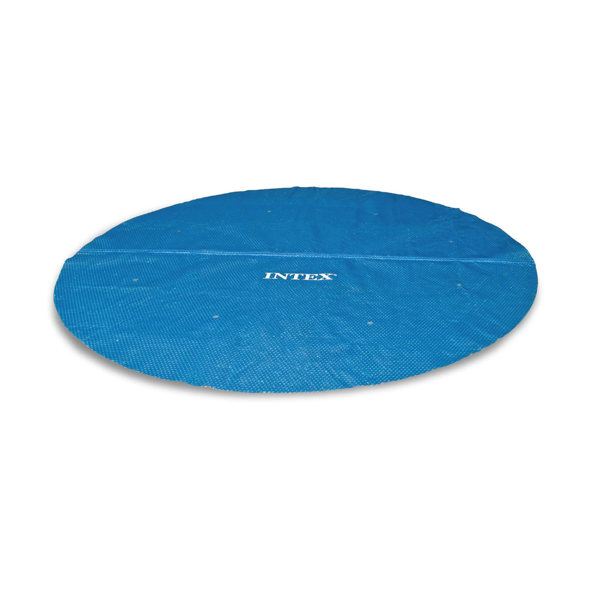 INTEX 28012E Solar Pool Cover: for 12ft Round Easy Set and Metal Frame Pools – Insulates Pool Water – Reduces Water Evaporation – Keeps Debris Out – Reduces Chemical Consumption