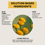 Acure Seriously Soothing Tansy Night Rose Oil - Soothes, Deep Hydrate & Moisturize Dry, Acne Prone, Sensitive Skin - Antioxidant Night Cream Serum Oil Blend with Blue Tansy & Rose - 100% Vegan, 1 oz