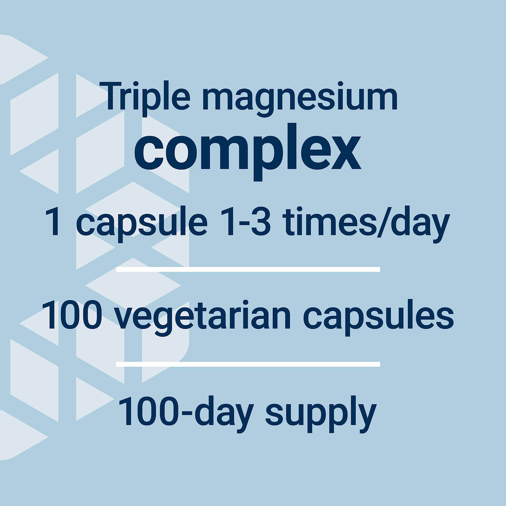 Life Extension Magnesium Caps, 500 mg, Magnesium Succinate, Heart Health, Healthy Bones, Metabolism Support - Pack of Two - 2 x 100 Vegetarian Capsules