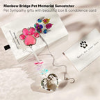 Dog Memorial Gifts, Pet Memorial Suncatcher, Loss of Dog Sympathy Gift