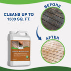 DeckMAX Concentrated Composite & Wood Deck Cleaner - Nation’s Leading Wood & Composite Deck Cleaner Recommended by Manufacturers, Distributors & Contractors