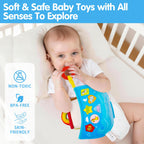 Baby Toys 6-12 Months - Noah's Ark Toy with Stuffed Animals, Baptism Gifts