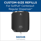 SofPull Centerpull Regular by Georgia-Pacific PRO Premium Paper Towel Dispenser Refills, White, 324 Sheets Per Roll, 6 Rolls Per Case, 28124