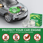Lousye 2 Pack Rodent Repellent for Car Engines,Peppermint Oil to Repel Mice and Rats,Mouse Traps for Car Engines,House,Pest Control