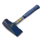 ESTWING Fireside Friend Axe - Blue USA Made 14" Wood Splitting Maul with Forged Steel Construction & Shock Reduction Grip - E3-FF4