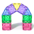 Soyee Magnetic Tiles Toddler Toys Games Sensory Toys for Toddlers 3-4 Magnetic Blocks for Kids Age 3-5 4-8 Outdoor Toddler Activities Preschool Building Learning Toys