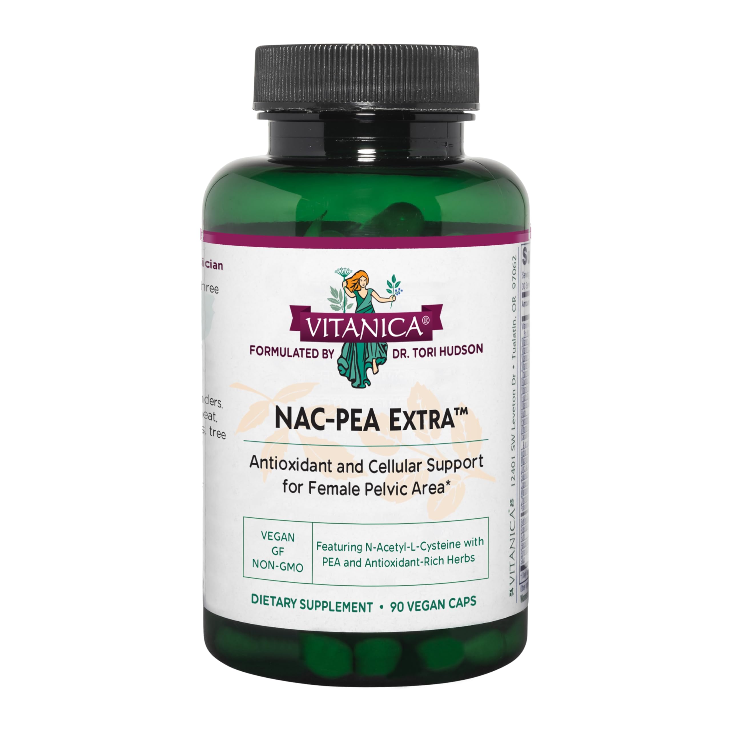 Vitanica NAC-Pea Extra, Vegan, 90 Capsules