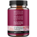 D Mannose with Cranberry Supplement - Potent D Mannose 1000mg Capsules for Kidney Defense Support & Cleanse and Urinary Tract Health for Women & Men - Bladder Health Supplement for Adults - 60 Count