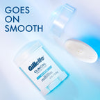 Gillette Clinical Antiperspirant and Deodorant for Men, 72hr Sweat & Odor Protection, Long Lasting Freshness, Anti-White Mark Technology, Soft Solid, Arctic Ice Scent, 2.6 oz