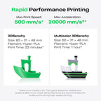 Creality K2 SE 3D Printer, 500mm/s High-Speed Printing, Support Multi Color 3D Printing Needs CFS, Solid Metal Build, Auto Leveling, Direct Drive Extruder, Quick-Swap Nozzle, 220×215×245mm Print Size