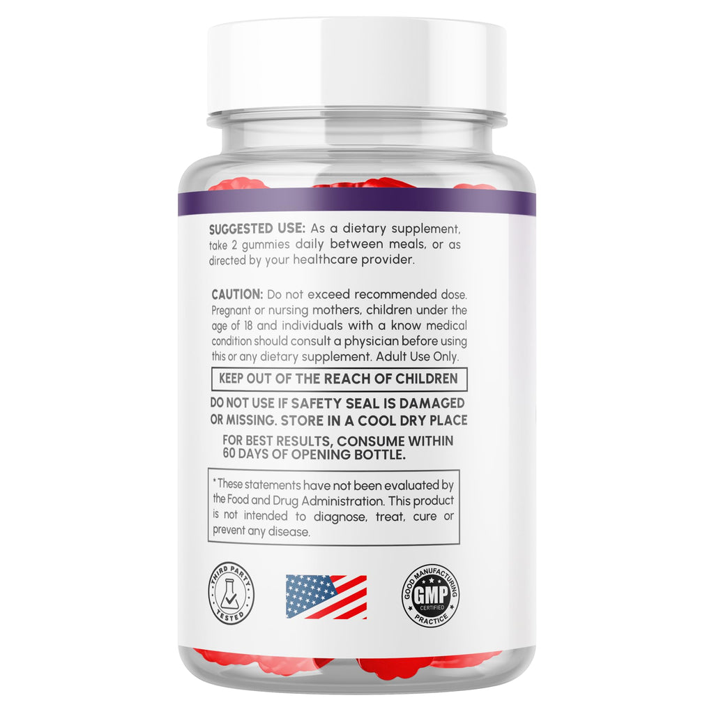 Derma Pure Gummies, Official Derma Pure Gummy with All Natural Ingredients, Maximum Strength Supplement with Premium Vitamins Supporting Optimal Wellness and Advanced Health Naturally (60 Gummies)