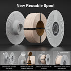 Kexcelled High Speed ABS Filament 1.75mm,500mm/s Rapid Orange ABS 3D Printer Filament for Fast Printing,Heat Resistant Highly Resistant Durable 1KG Spool (2.2 LBS)
