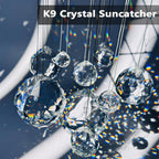20 Pack 30mm Crystal Ball Prism Suncatcher Beads for Windows