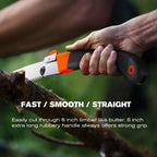 REXBETI 14-Inch Camping Saw, Extra Long Folding Hand Saw for Tree Trimming