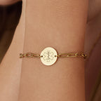 Medical Alert ID Bracelet for Women, Gold Silver Rose Paperclip Adjustable