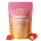 simple groove Protein Gummies|1g Whey Protein per Gummy | Healthy Snacks | Essential Amino Acids | Healthy Gummy Candy | Gummies for Women Men Kids