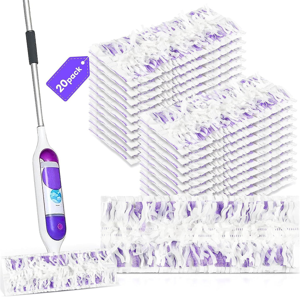 20 Pack Power Mop™ Pad Refills for Swiffer® PowerMop™ Multi-Surface Mop, Powermop™ Multi-Surface Mop Pad Replacement Kit