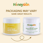 Hydrating Face Moisturizer & Body Cream with Manuka Honey Cream - Organic Face Moisturizer with Honey for Extremely Dry Skin - for Dry & Itchy Skin, Rosacea & Eczema Prone Skin 2oz