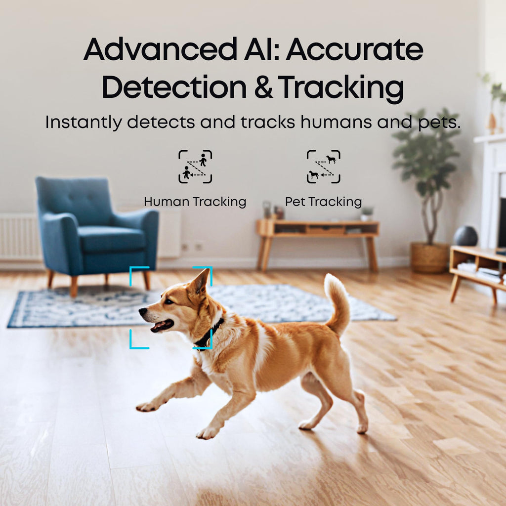 eufy Security 4K Indoor Camera E30, No Subscription, Work as Pet Camera