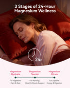 Magnesium Glycinate Plus Gummies 860mg, Sugar-Free, Non-GMO, Gluten-Free, Magnesium Gummies for Adults & Kids, Sleep, Relaxation & Focus, Magnesium Supplement for Women, Mixed Berry Flavor, 120 Count
