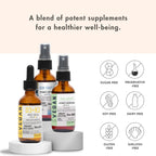 GIVOL Bone Support Bundle Liquid Spray - Iron Bisglycinate Complex, Zinc Picolinate, Vitamin D3 & K2 - Complete Multivitamin - Plant- Based, Non-GMO, Gluten Free, Sugar Free 2 Fl Oz (360 Days Supply)