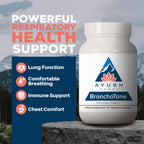 Ayush Herbs Bronchotone, Bronchial Support, Adults, 90 Servings