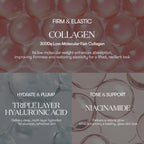VT COSMETICS CICA Collagen Daily Mask 30 Sheets, 300Da Low Molecular Collagen for Skin Elasticity, Hydrating & Firming, Pink Collagen Essence, Korean Face Mask