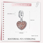 Annmors Baby Girl Bead Charm 925 Sterling Silver for Women Bracelet & Necklace Gifts for New Mom