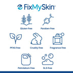 FixMySkin 1% Hydrocortisone Healing Lip Balm, Unflavored – Soothes Dry, Cracked & Irritated Lips, Relieves Chapped Lips, Cold Sores & Eczema, Dermatologist Developed, Travel-Friendly Tube, 0.15 oz