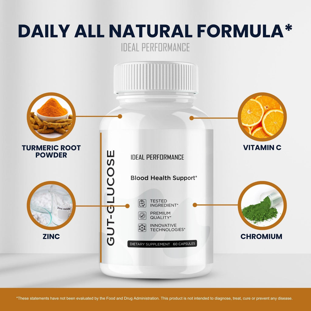 IDEAL PERFORMANCE Gut Glucose Capsules, GutGlucose Pills Reviews (2 Pack)