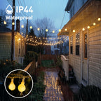 JMEXSUSS 100 LED Globe String Lights Indoor Bedroom, 33ft Fairy Lights