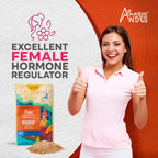 Amazon Andes Aguaje Fruit Powder - Buriti Wild Harvested in Peru - Support Menstrual Disorder - Non-GMO Allegen-Free & Vegan - Halal - Contains Phytoestrogens - 5.2 Ounce (40 Servings)