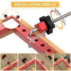 DIYLOG Corner Clamp for Woodworking, 90 Degree Corner Clamp, 4 Pack 5.5"x 5.5" Aluminum Alloy Right Angle Woodworking Tools, Positioning Squares for Picture Frame, Box, Cabinets, Drawers
