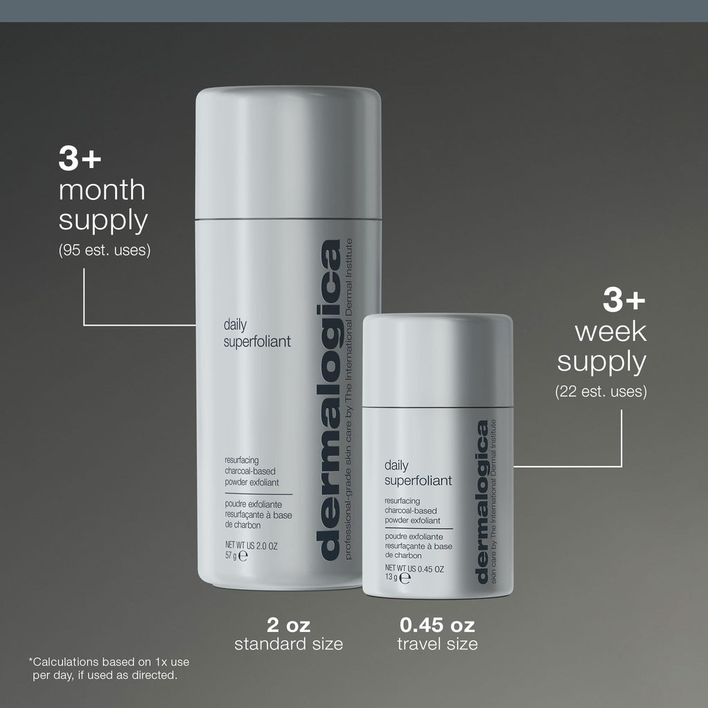 Dermalogica Daily Superfoliant - Deep Pore Face Scrub - Powder Exfoliator that Gently Smoothes and Brightens Skin Fighting Triggers Known To Accelerate Skin Aging, 2 oz