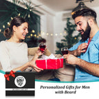 Mens Gifts - Beard Kit for Men's Self-care, Outfits Men's Grooming Routine, Anniversary & Birthday Gifts for Men, Him, Husband, Boyfriend, Dad, Son, Male Friend, Brother, Christmas Stocking Stuffers