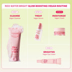 The Face Shop Rice Water Bright Vegan Cream - Instant Moisturization Quick-Absorbing Formula - Vegan, Brightening - Rice Water, Niacinamide, Hyaluronic Acid - Moisturizer Face Cream - Korean Skin Care