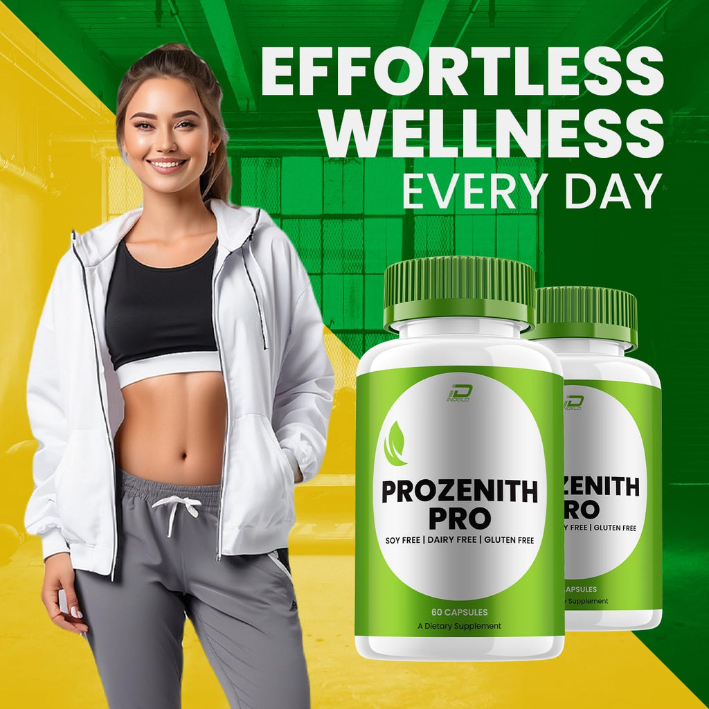 Prozenith Pro Capsules – ProzenithPro All Natural Advanced Formula 800MG Dietary Supplement Maximum Strength (2 Pack - 120 Capsules)