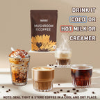 Mushroom Coffee | Enhanced Focus, Boosted Immunity, Improved Energy | 6 Adaptogenic Mushrooms: Cordyceps, Reishi, King Trumpet, Shiitake, Lion's Mane & Turkey Tail | 2 Pack