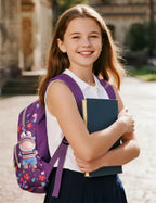 4-Piece Handcrafted 15cm/17cm Doll Clothes for Labubu (No Doll), Cute and Crochet Colorful Rainbow Outfits with Accessories, Hand Crocheted Hat, Sweaters, Blue Pants, Camera Bag for Girls Boys AK072