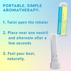 MOXĒ Nasal Inhaler Bundle, 8 Essential Oil Blends, Aromatherapy Sticks, Warming & Cooling Fragrances, Undiluted Oil, Natural Ingredients, Made in USA