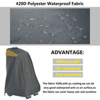 Aacabo Caddy Cover,Robotic Pool Cleaner Cover, Outdoor Waterproof Caddy Cover,Fits Most Brands Robotic Pool Cleaner
